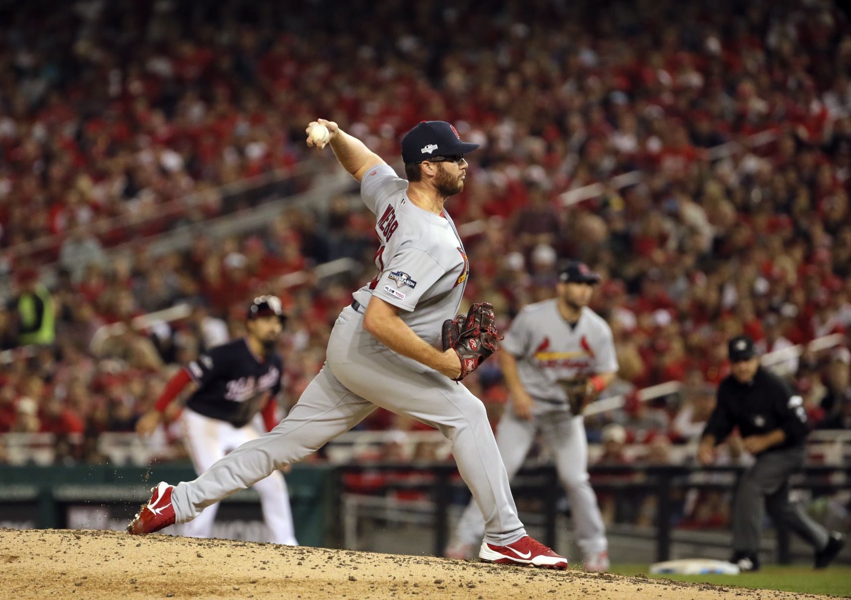 NLCS Game 3 of Cardinals and Nationals